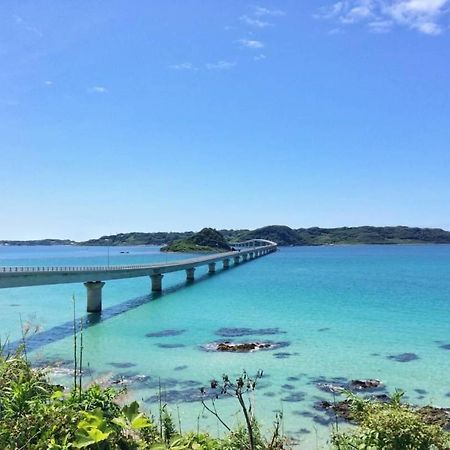 角島ゲストハウスsumikkoオーシャンビューの犬がいるゲストハウスで特別な交流体験個室とドミトリー Takibe 외부 사진